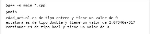 Salida de Variables sin Inicializar 1