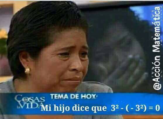 ¿Cuánto es 3^2-(-3^2)?