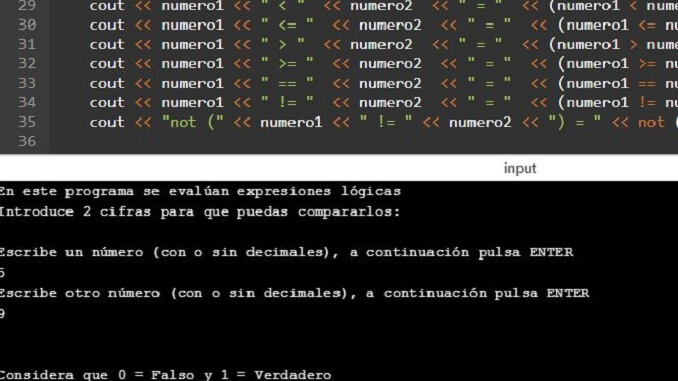Evaluación de Condiciones Lógicas