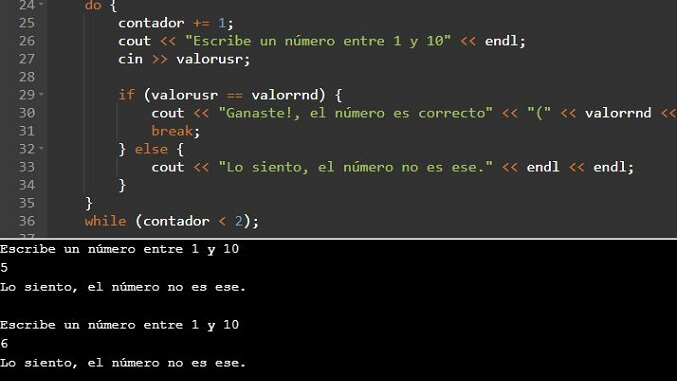 Números aleatorios en C++