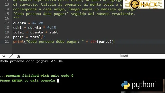 Python - Expresiones 01