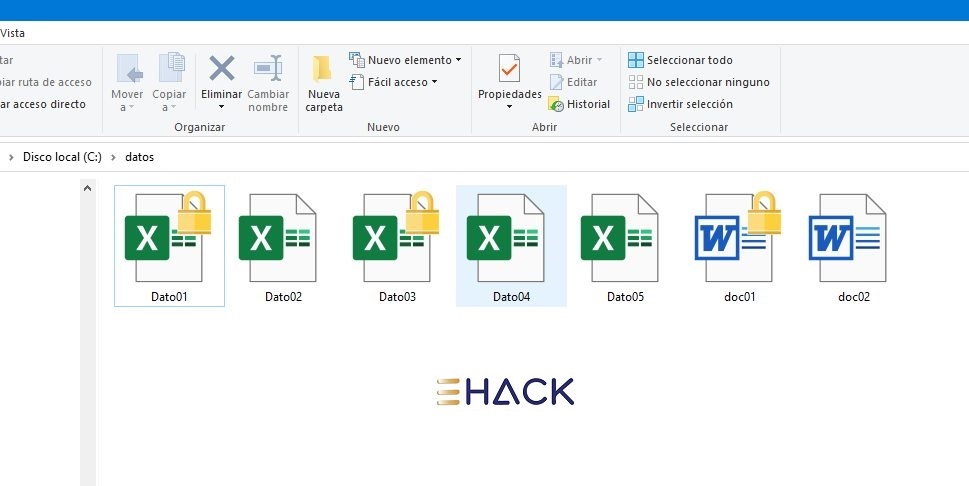 Archivos con cifrado ESF