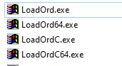 LoadOrder - Versiones