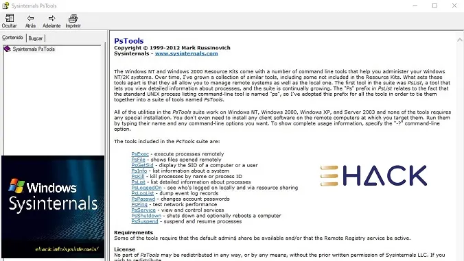 PsTools – SysInternals