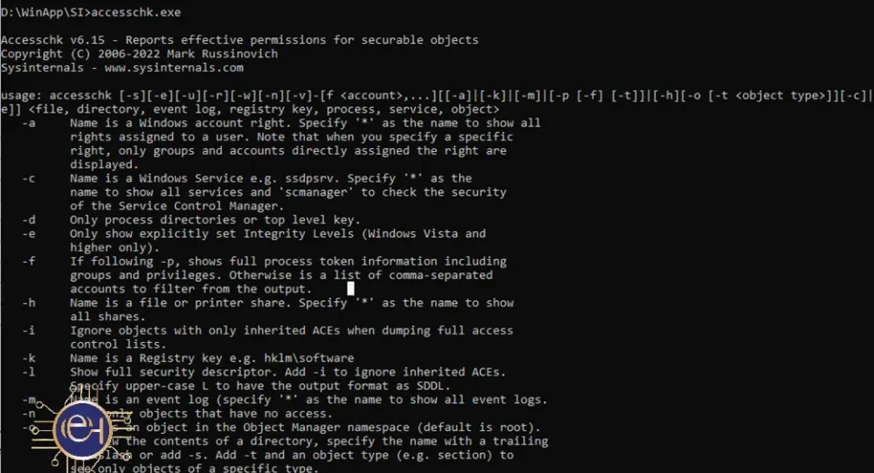 AccessChk - SysInternals