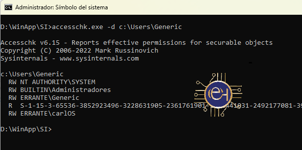 Accesschk - Ejecución