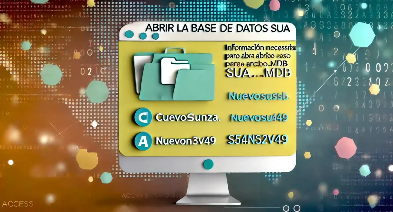 SUA, contraseña de la DB