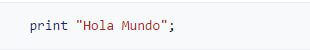 Programa Hola Mundo en Basic